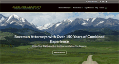 Desktop Screenshot of angelcoilbartlett.com